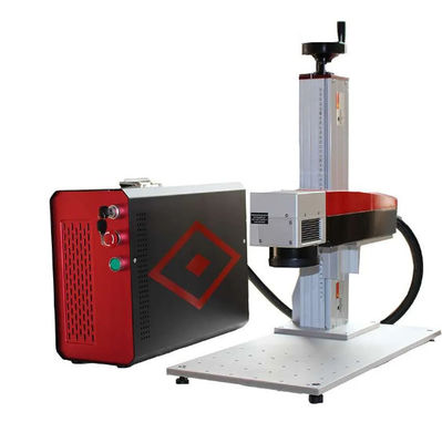 Draagbare 20W fiberlasermarkeermachine Hoge precisie voor metaal