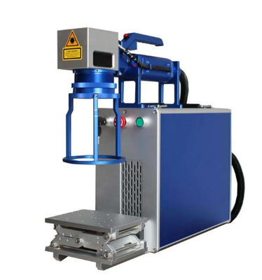 Kleine handheld fiberlasermarkeermachine 20W compacte lasergraveur voor metaal