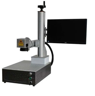 Geïntegreerde lasermarkeermachine 20W / 50W draagbare fiberlasermarker voor metaal