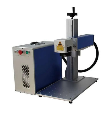 Draagbare 30W Mini Fiber Laser Marker Machine voor metalen graveur