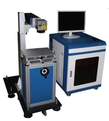 Desktop Fiber Lasermarkeermachine Kasttype Metalen lasergraveerder
