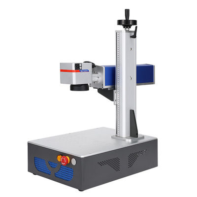 30W Mini Fiber Laser Marking Machine Draagbaar voor Metaalgraveur